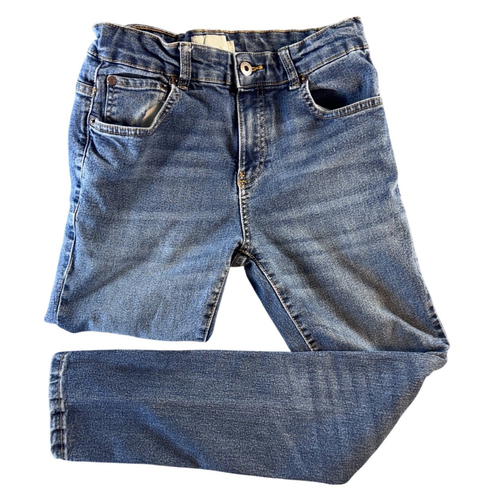 Lucky Brand Authentic Skinny Stretch Jeans Medium Wash Girls Size 16 Adjustable